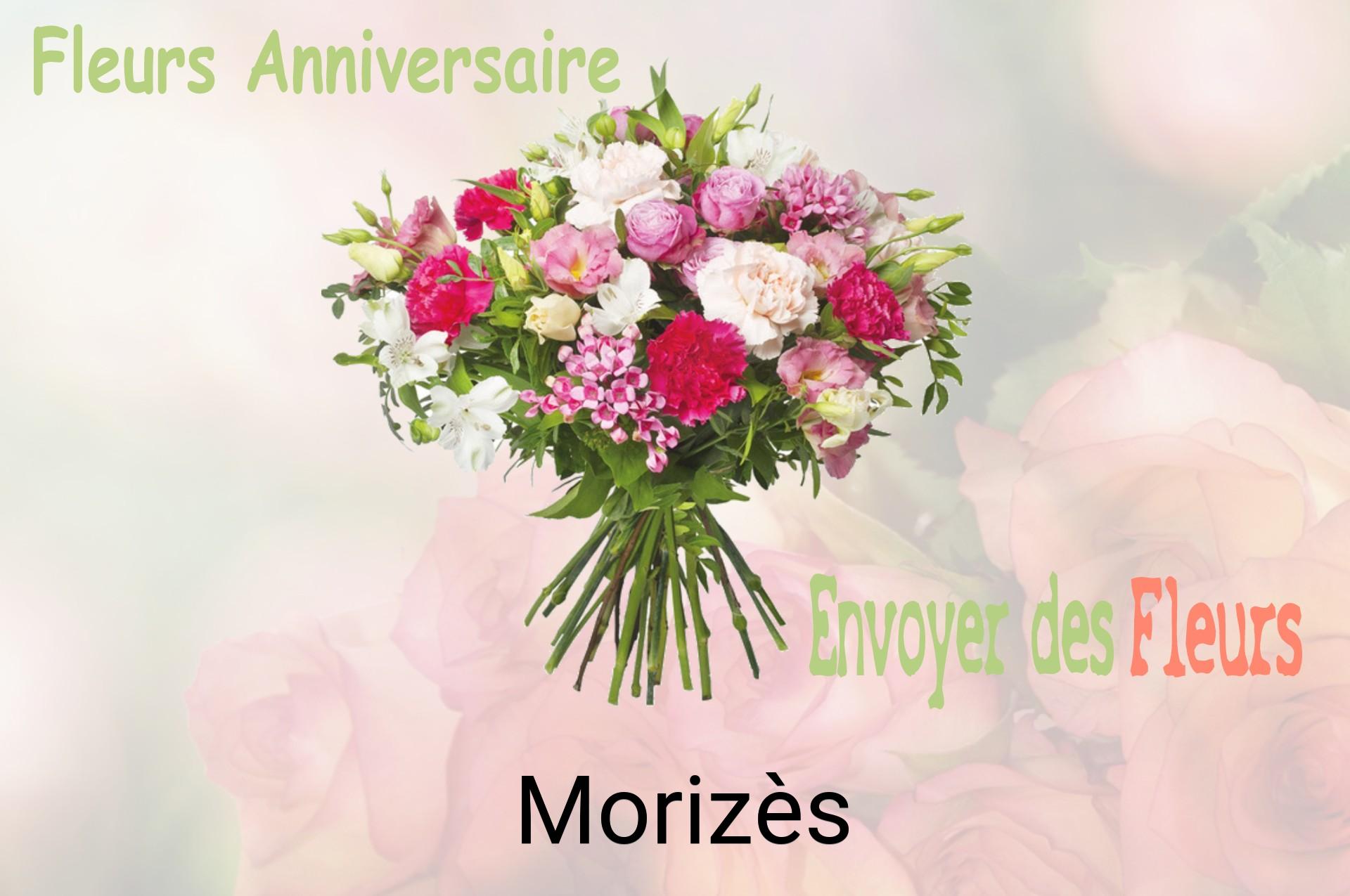 Bouquet de fleurs d’anniversaire livré à Morizès
